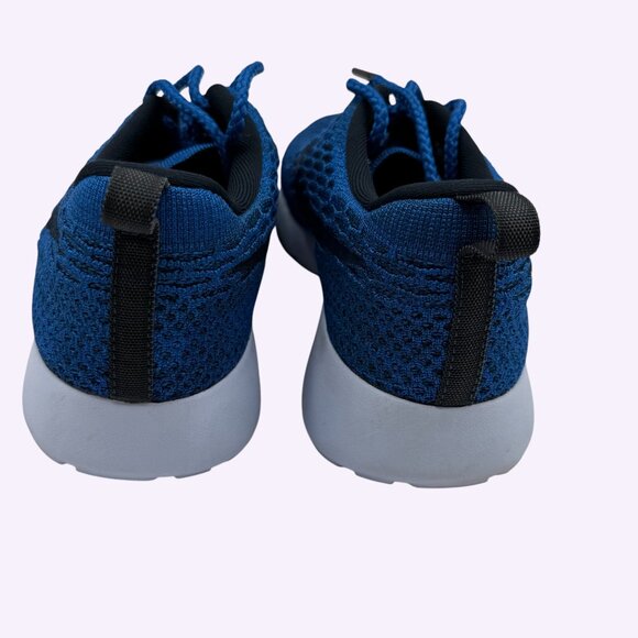 L@@k 🔥 Nike Roshe Run FlyKnit Navy Blue (704927-400) - Size 8 Women - Picture 9 of 11